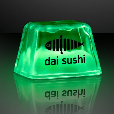 Green Inspiration Ice LED Cubes - PATENT NO. D650,121 - PRINTED