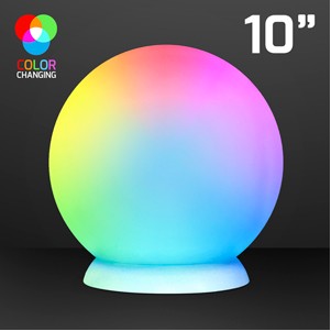 10" Floating LED Ball with Charger & Remote - BLANK