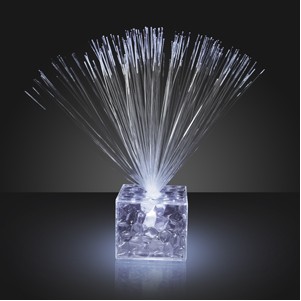 5.5" Light Up Mini White Centerpieces - BLANK