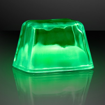 Green Inspiration Ice LED Cubes - PATENT NO. D650,121 - BLANK