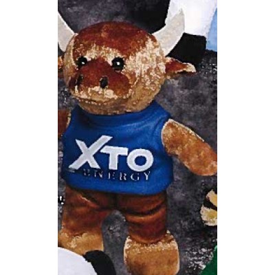 6" Team Thrifty™ Stuffed Bull