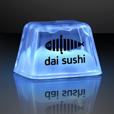 Blue Inspiration Ice LED Cubes - PATENT NO. D650,121 - PRINTED