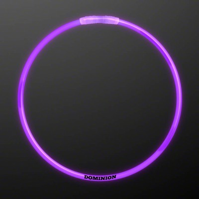 22" Purple Glow Necklace - PRINTED